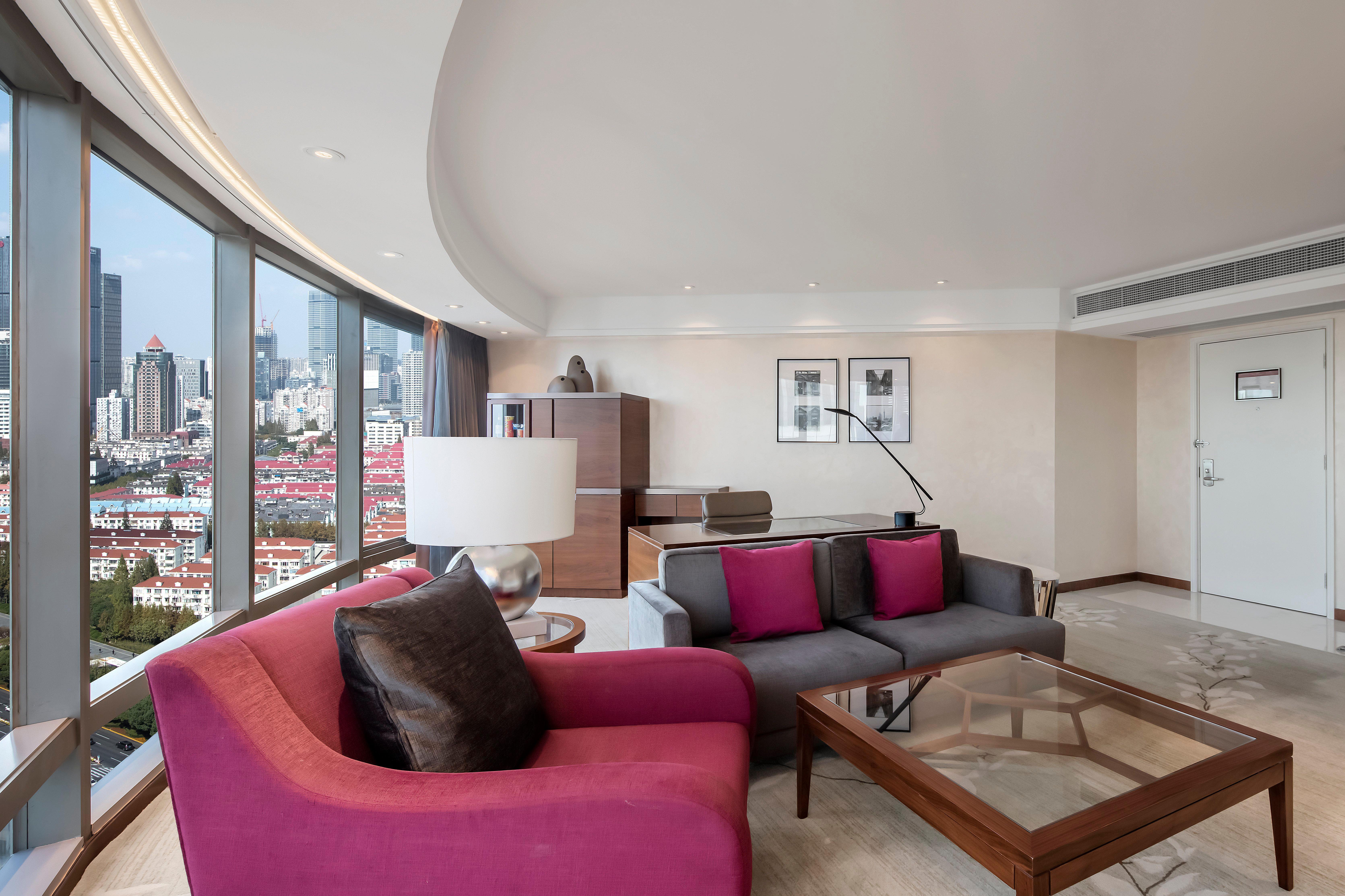 Intercontinental Shanghai Pudong By Ihg Buitenkant foto