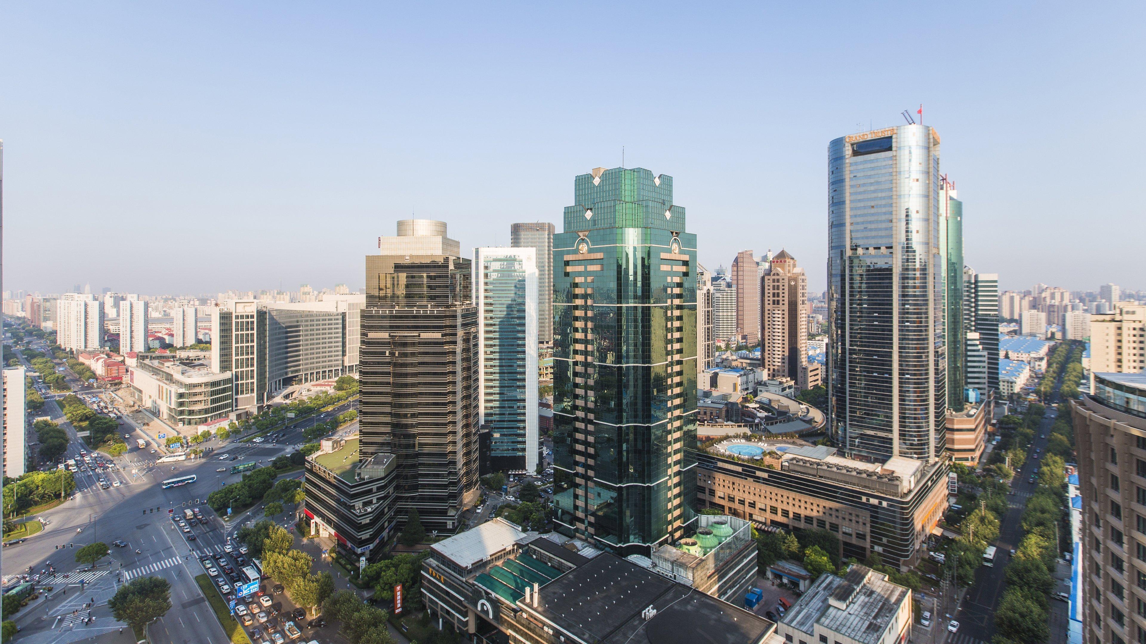 Intercontinental Shanghai Pudong By Ihg Buitenkant foto